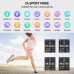 Smart Watch for Men Women, Fitness Tracker 1.69 Full Touch Screen Smartwatch with Heart Rate Monitor, Sleep Monitor IP68 Waterproof Pedometer Activity Tracker Fitness Watch for Android Phones Black